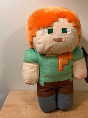 Minecraft Alex Stuffed Figure 9 inches tall